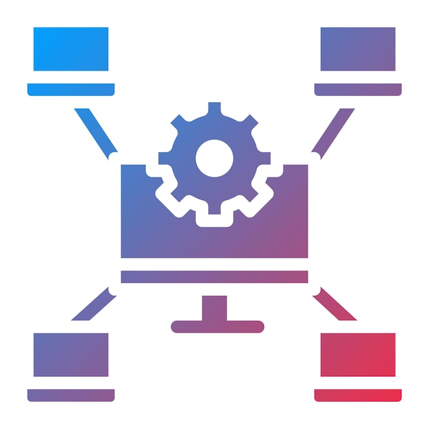 Network Management icon vector image Can be used for Networking