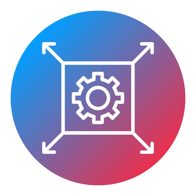 network scalability icon vector image can be used for networking