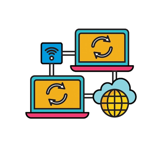 Network Sharing Icon