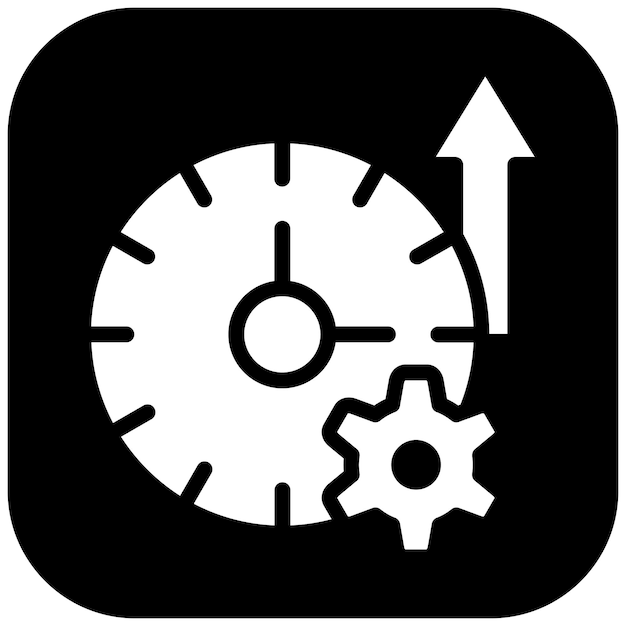 network uptime vector icon illustration of networking iconset