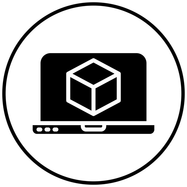 network virtualization vector icon illustration of networking iconset