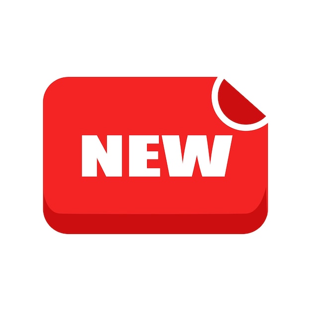 new badge icon design vector template
