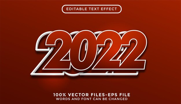 New Year text with golden texture. editable text effect premium vectors
