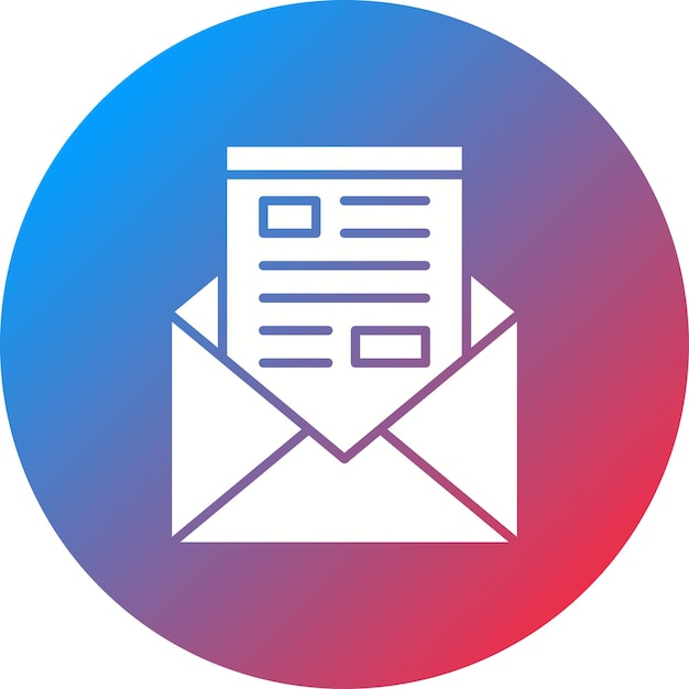 Newsletter icon vector image Can be used for News and Media