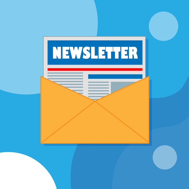 Newsletter vector