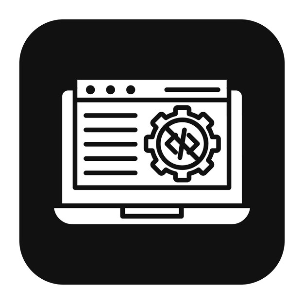 No Code Development Platform vector icon Can be used for No Code iconset