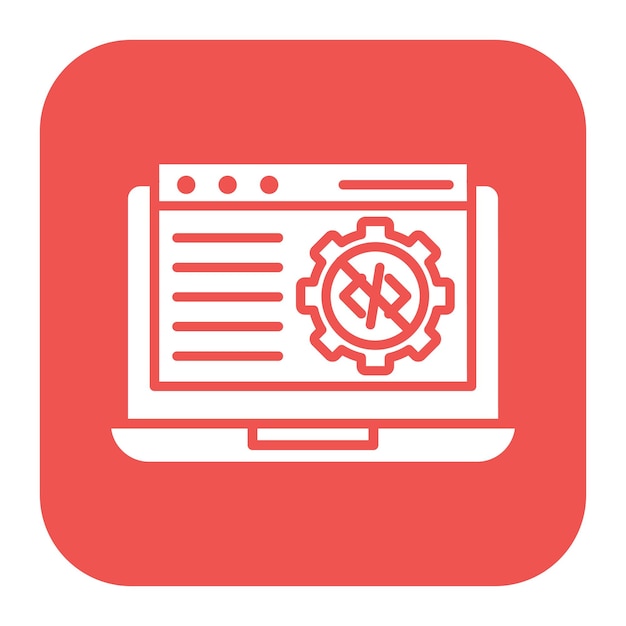 No Code Development Platform vector icon Can be used for No Code iconset