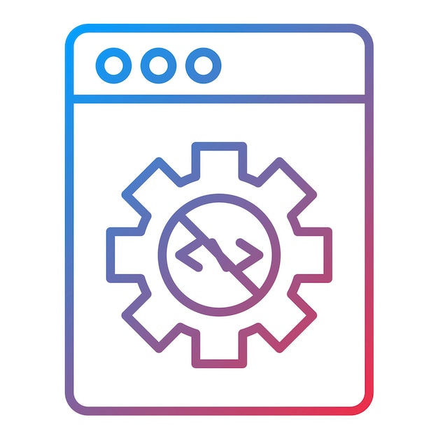 no code icon vector image can be used for no code