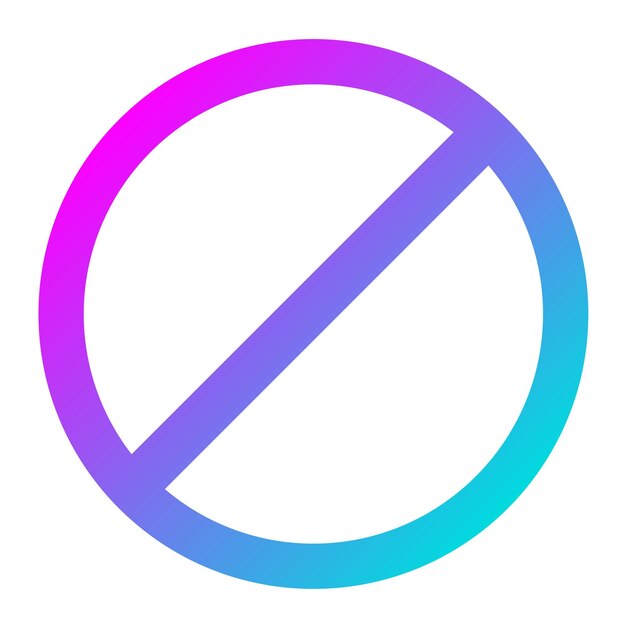No stopping Vector Icon Design Illustration