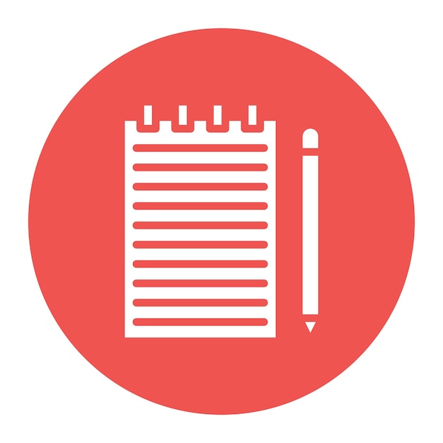 Notes icon vector image Can be used for Trading