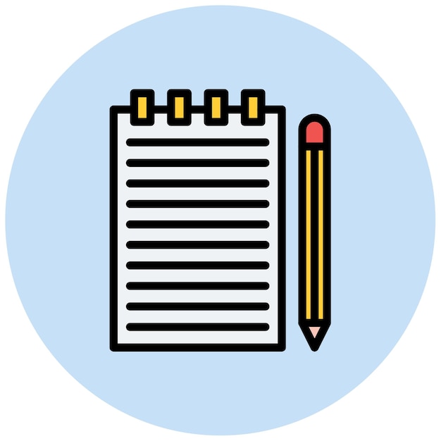 Notes icon vector image Can be used for Trading