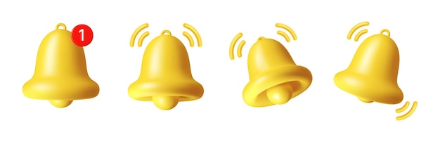 Notification ringing bell social media reminder