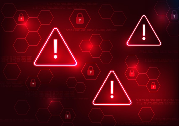 notification technology alert symbol with a lock with a numeric code behind it conveys notifications