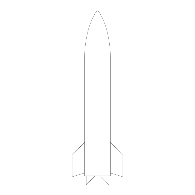 Nuclear Bomb iconvector illustration symbol design