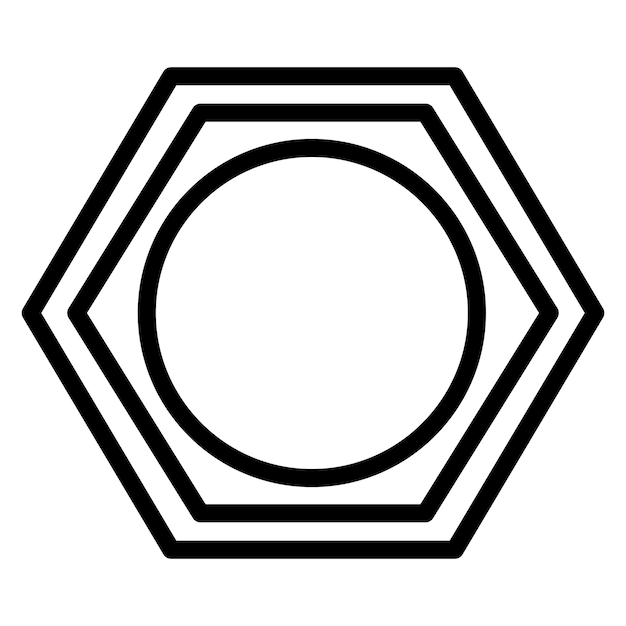 Nut icon vector image Can be used for Mettalurgy
