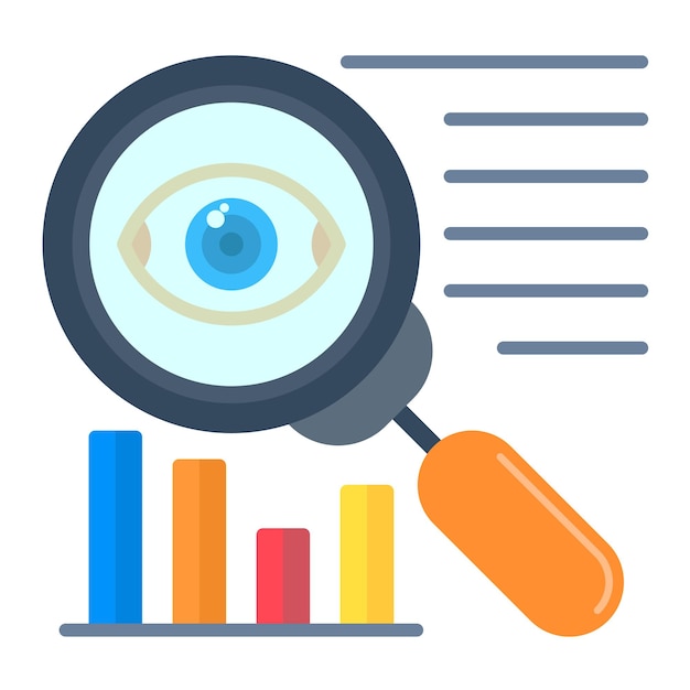 Observation Flat Illustration