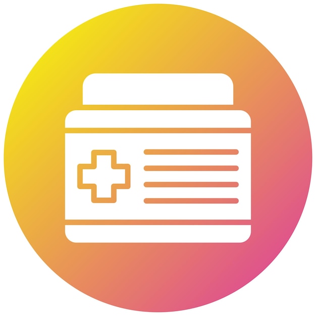 Ointment Vector Icon Design Illustration