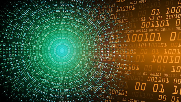 Øje, cyberkredsløb, fremtidsteknologi, konceptbaggrund