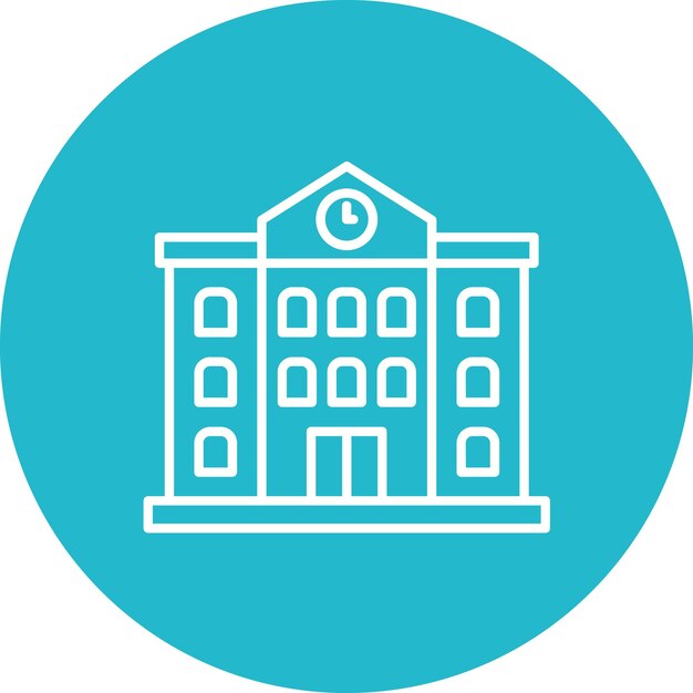 old building icon vector image can be used for history