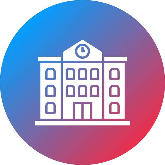 Old Building icon vector image Can be used for History