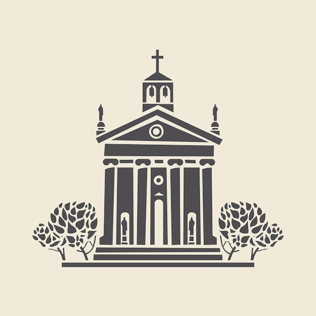 Old church sketch