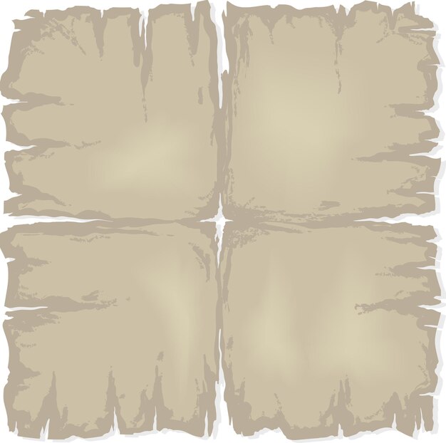Old damaged sheet of paper