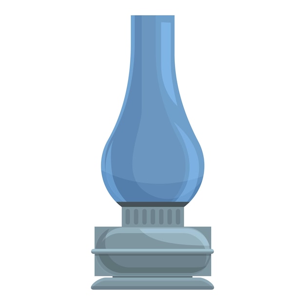 old oil lamp icon cartoon and flat of old oil lamp vector icon for web design isolated on white background