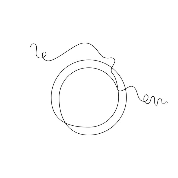one line art bracelet vector illustration line art one continuous line simple hand drawn
