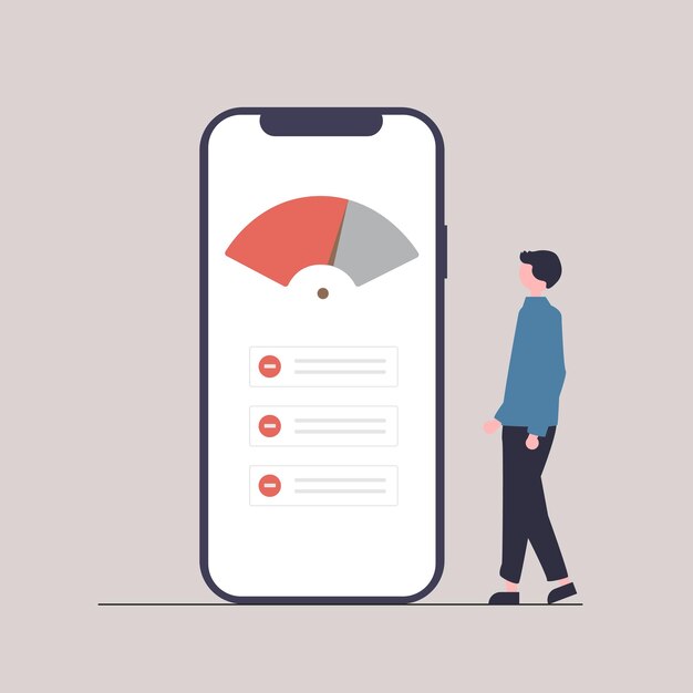 online account login and sign with balance sheet interface design