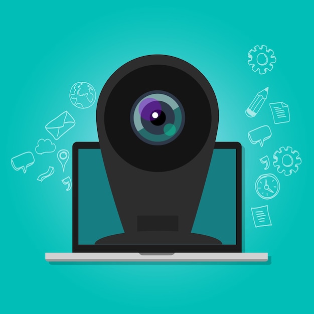 online camera webcam security surveillance internet laptop