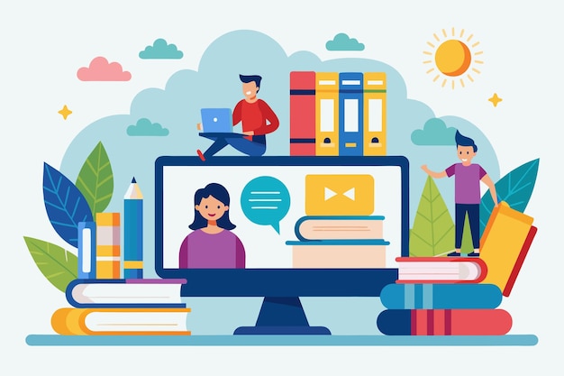 online education concept