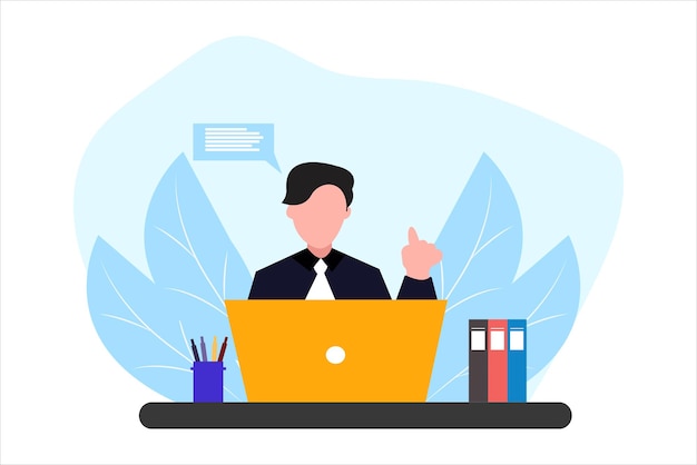 Online Learning Flat Illustration Design