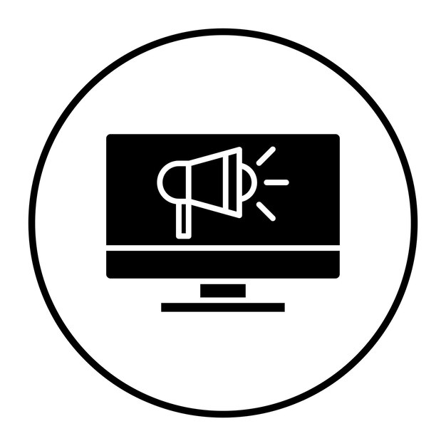 Online Marketing Vector Illustration