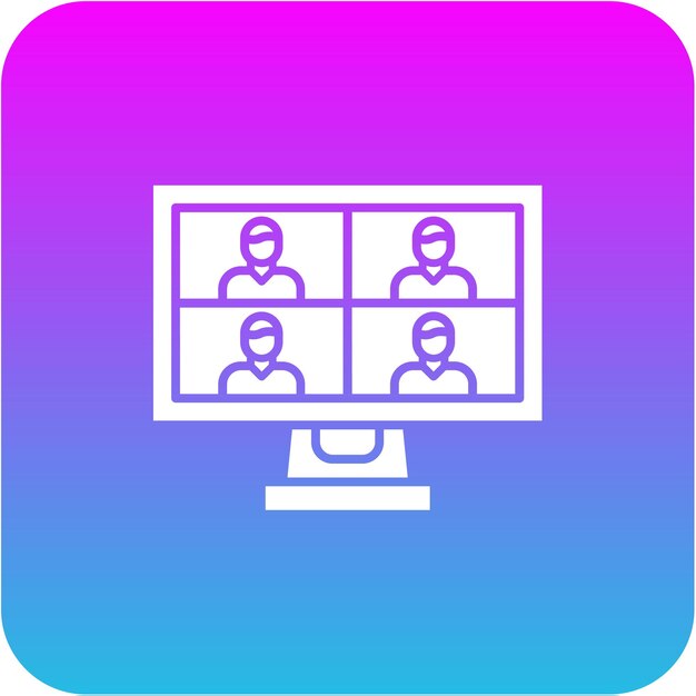 Online Meeting Icon
