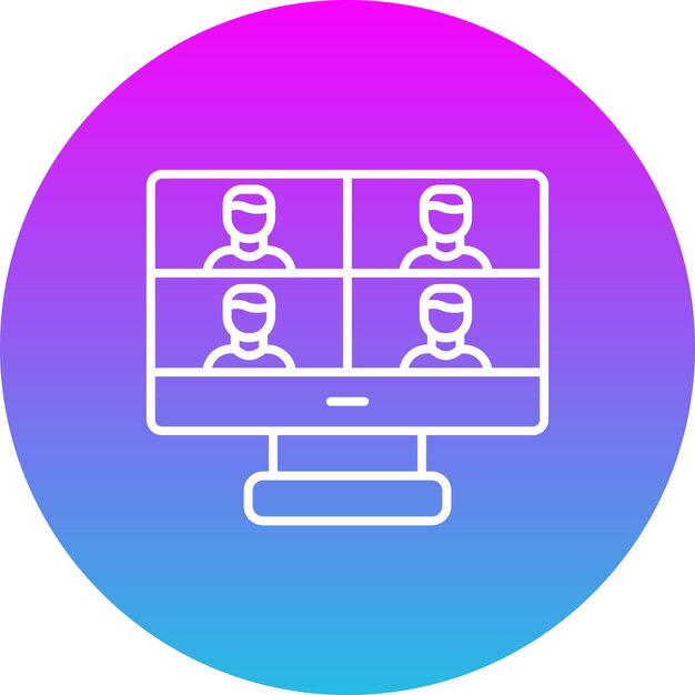 Online Meeting Icon