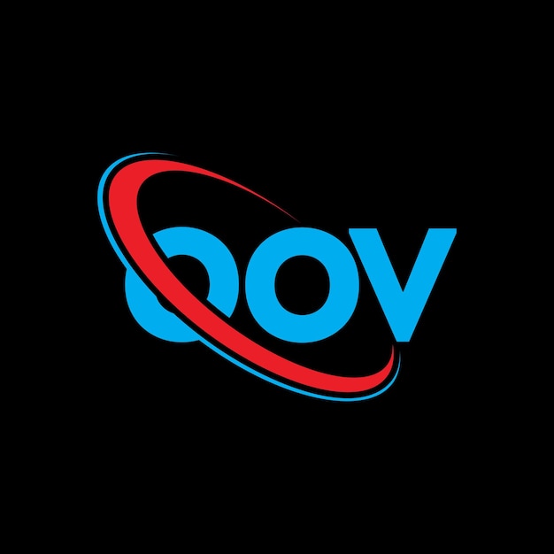 oov logo oov letter oov letter logo design initials oov logo linked with circle and uppercase monogram logo oov typography for technology business and real estate brand