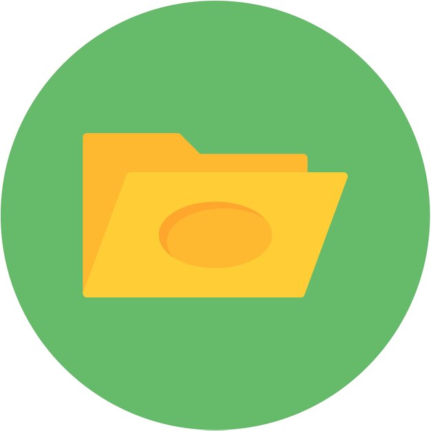 Opened Folder icon vector image Can be used for Documents And Files