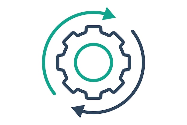 Operation line icon