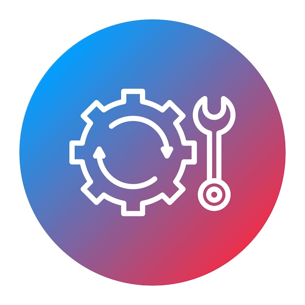 operations manual icon vector image can be used for operations management