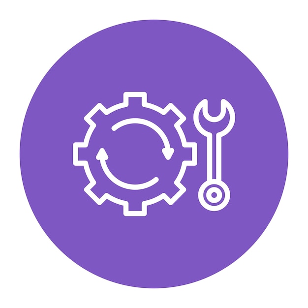 operations manual icon vector image can be used for operations management