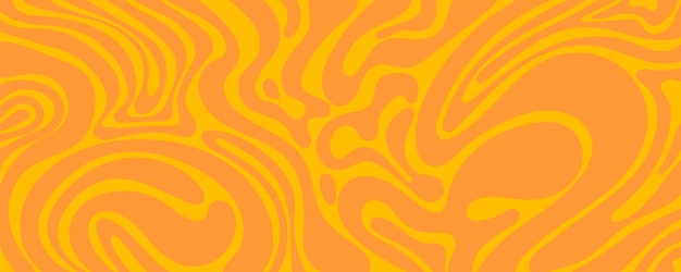 orange abstract swirl pattern with smooth liquid shapes and psychedelic texture vibrant multicolored