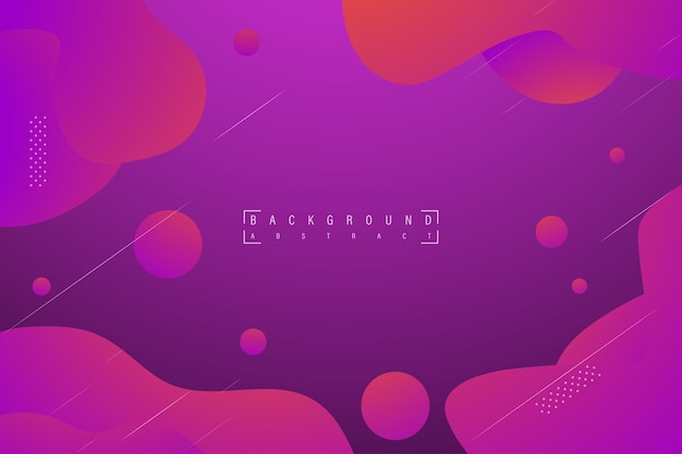 Orange and purple gradient trend abstract background