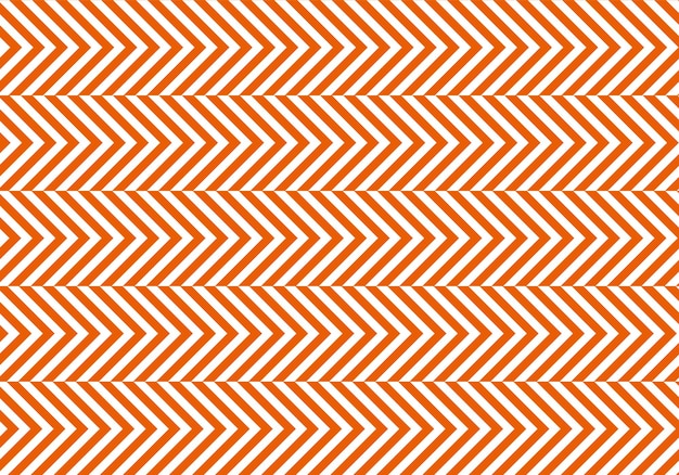 Orange chevron line geometric pattern background vector illustration