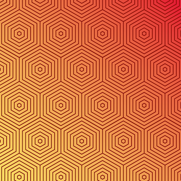 Orange gul gradient- och mönsterbakgrund, omslagsdesign.