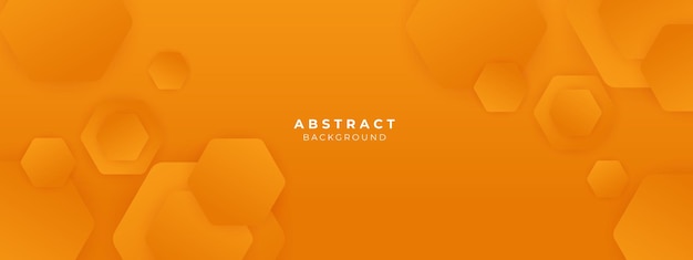 Orange line with white architecture futuristic background minimal concept vector illustration subtle design