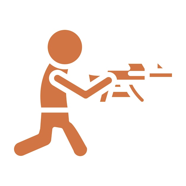 orange man with orange on the back of his orange shirt