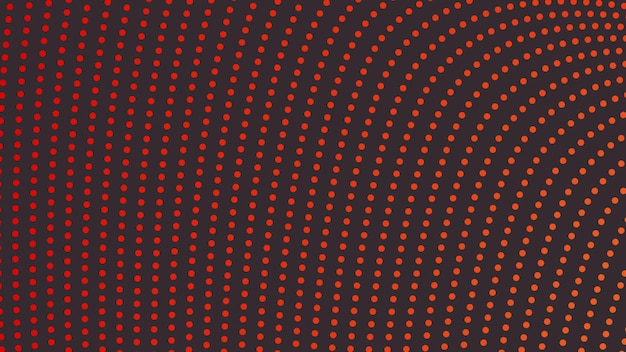 orange polkadot abstract background vector image