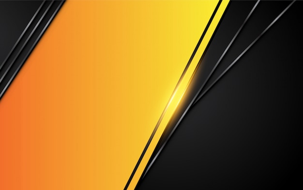 orange yellow and black abstract business background.vector design.