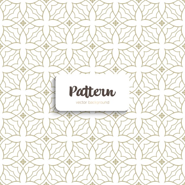 Oriental and ornamental seamless pattern