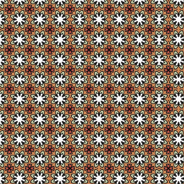 Ornament beautiful Decorative seamless pattern background